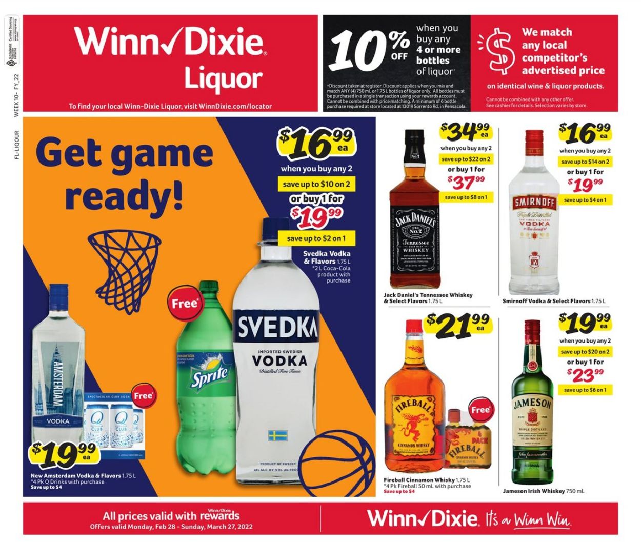 Winn Dixie Ad from 02/28/2022