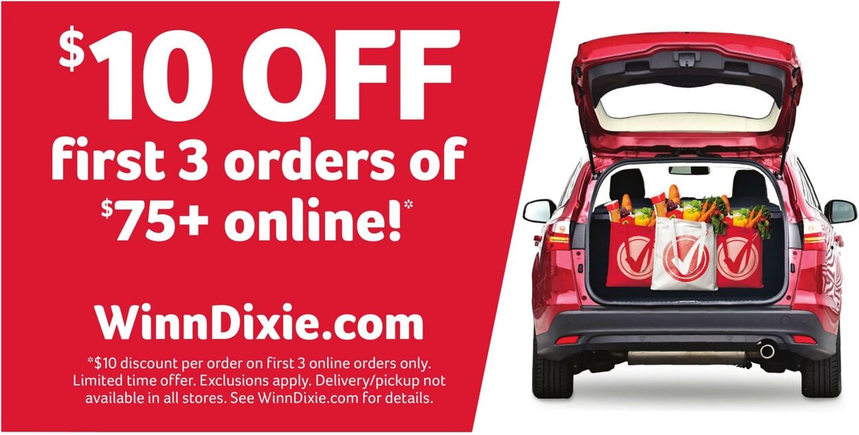 Winn Dixie Ad from 01/10/2024