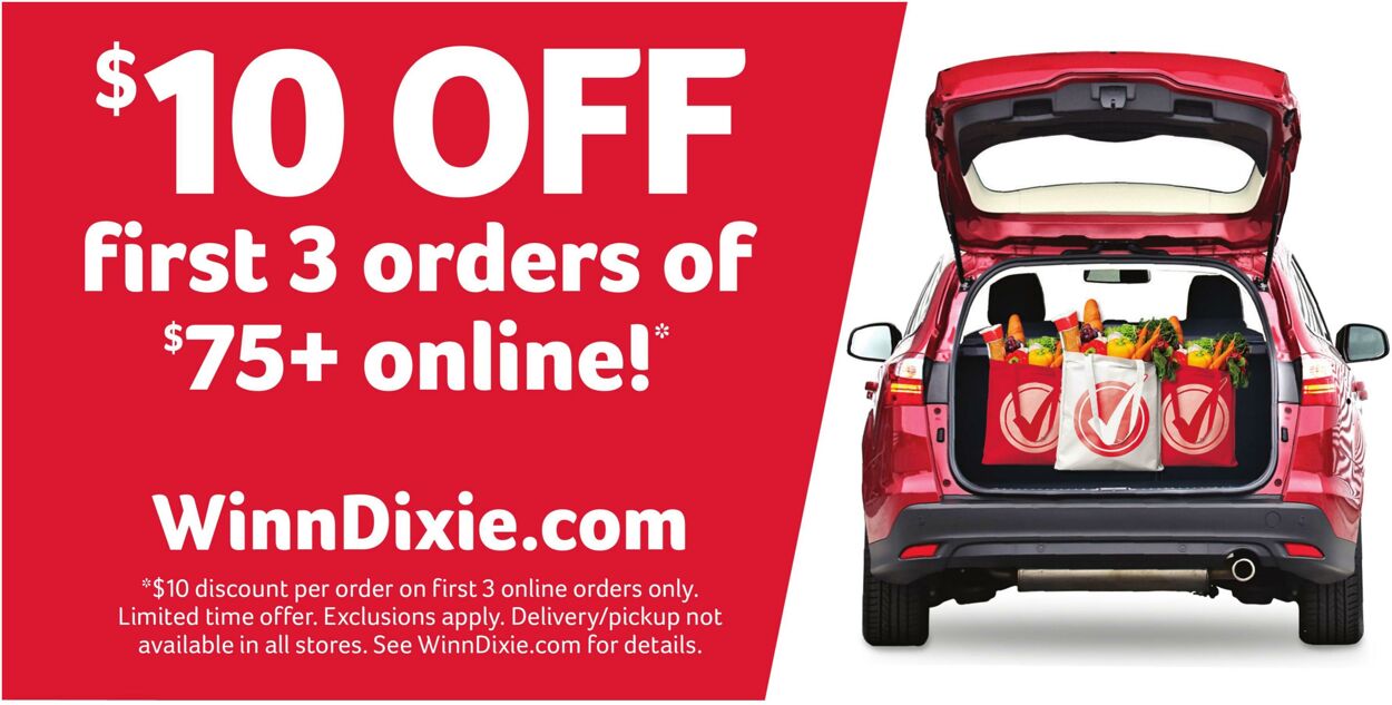 Winn Dixie Ad from 01/24/2024