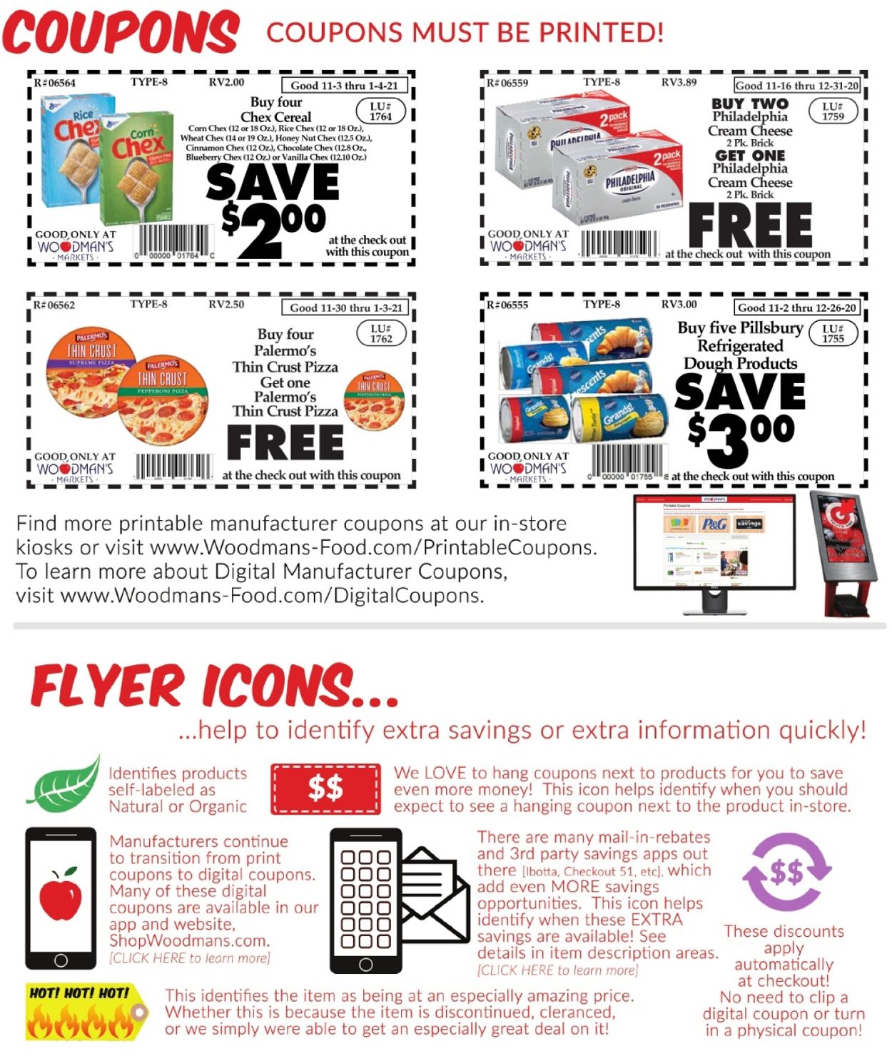 Woodman's Market Ad from 12/17/2020