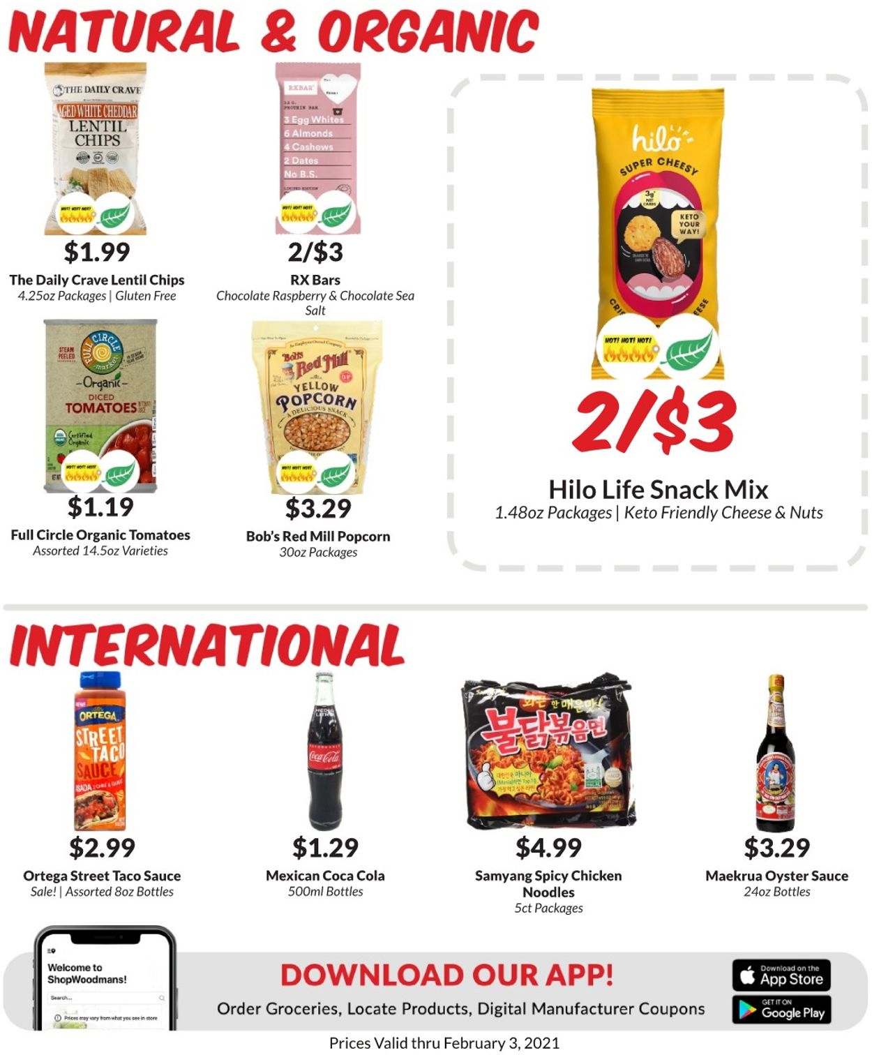 Woodman's Market Ad from 01/28/2021