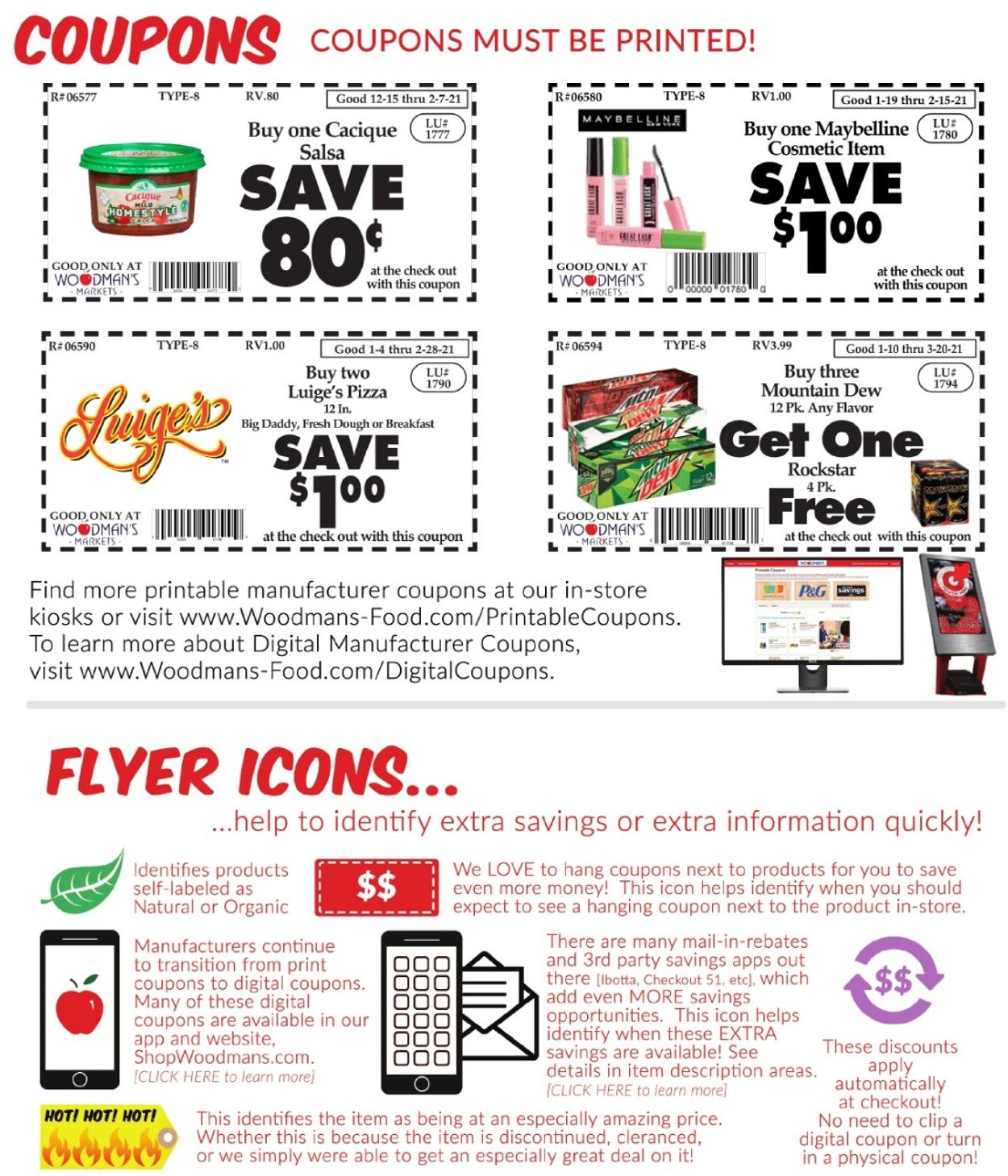 Woodman's Market Ad from 01/28/2021