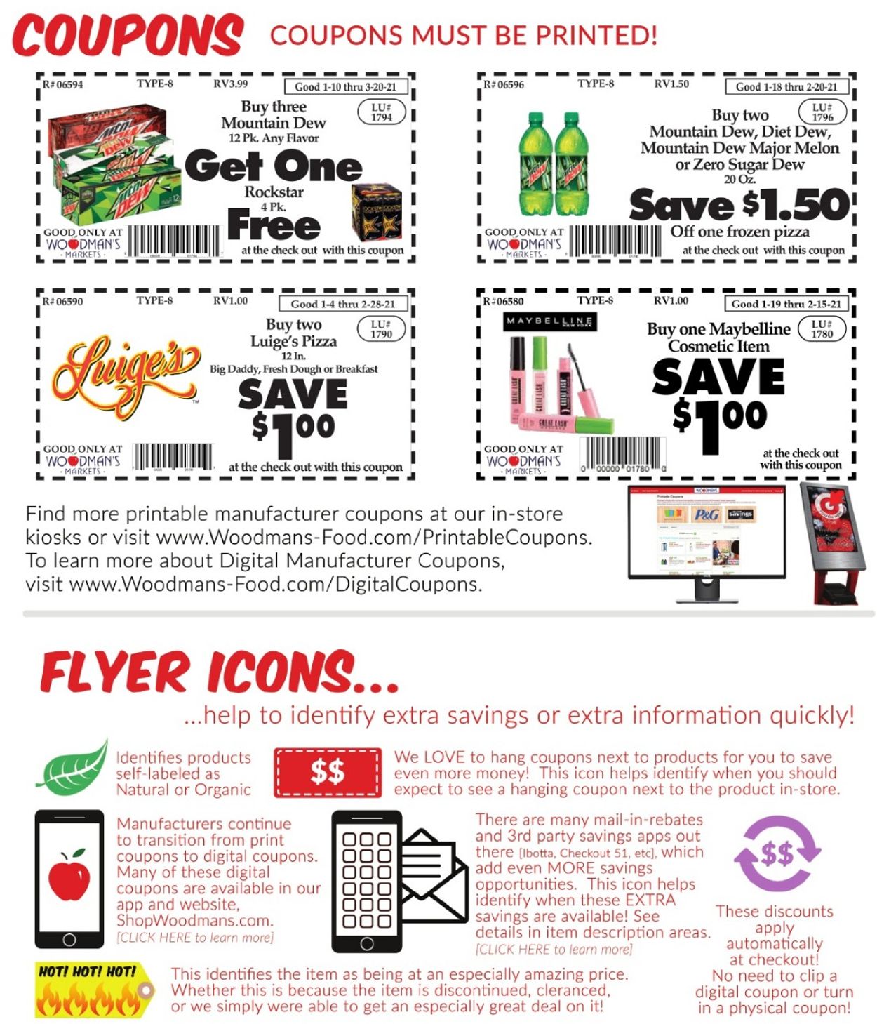 Woodman's Market Ad from 02/04/2021