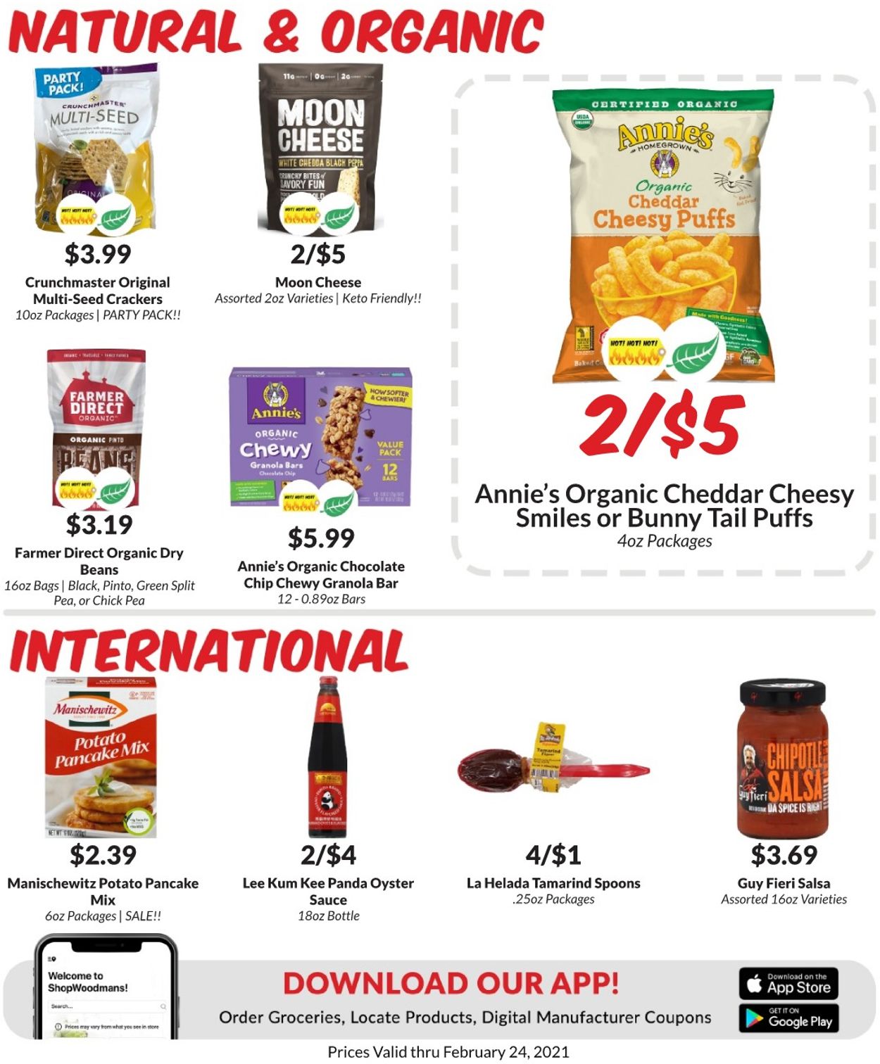 Woodman's Market Ad from 02/18/2021