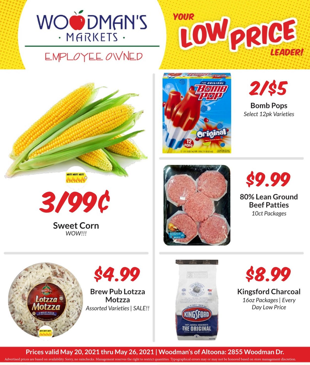 Woodman's Market Ad from 05/20/2021