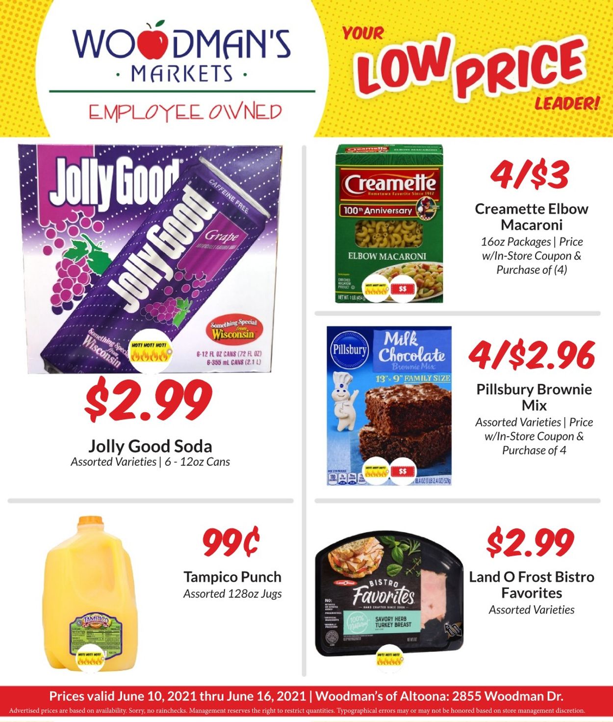 Woodman's Market Ad from 06/10/2021