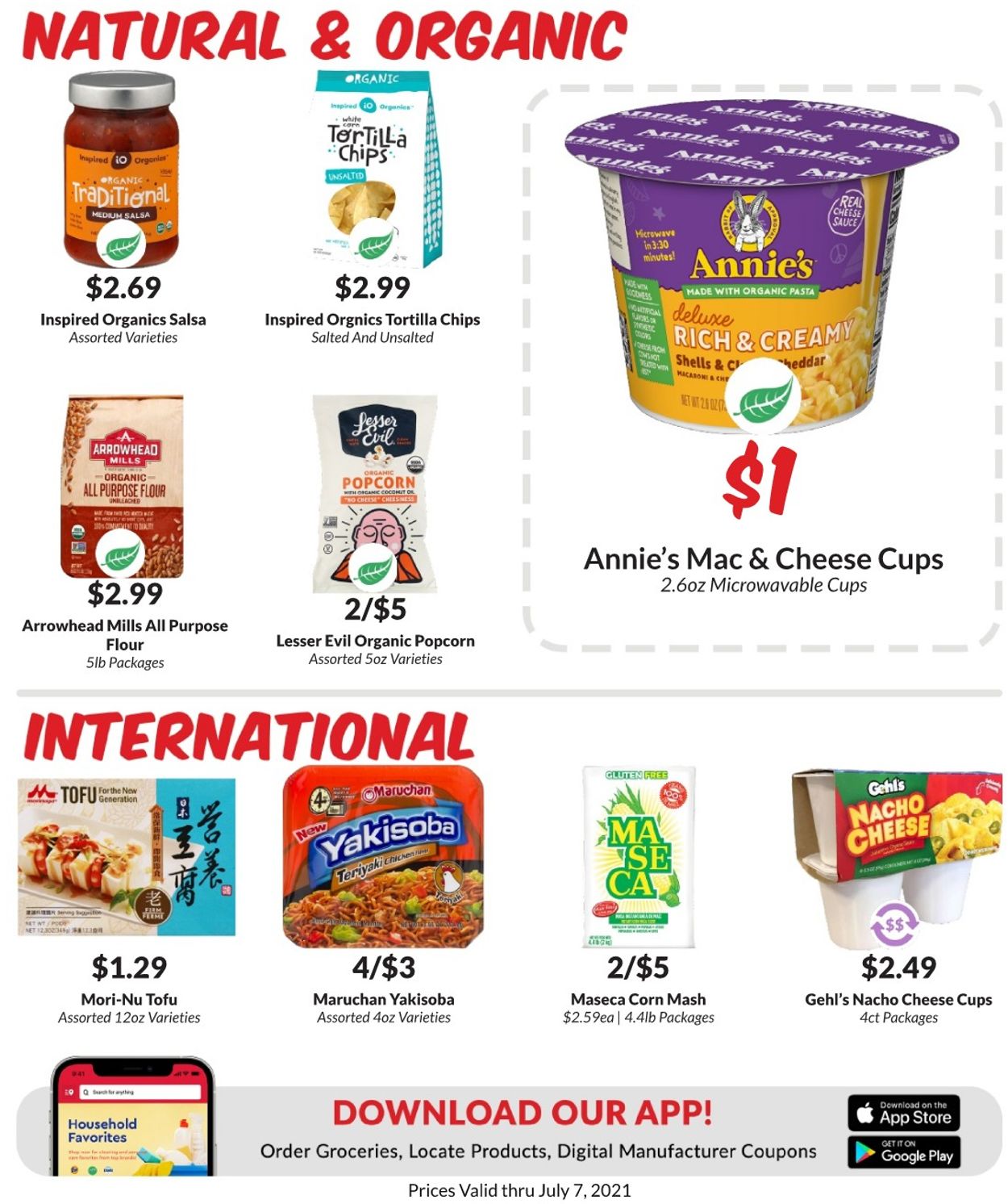 Woodman's Market Ad from 07/01/2021