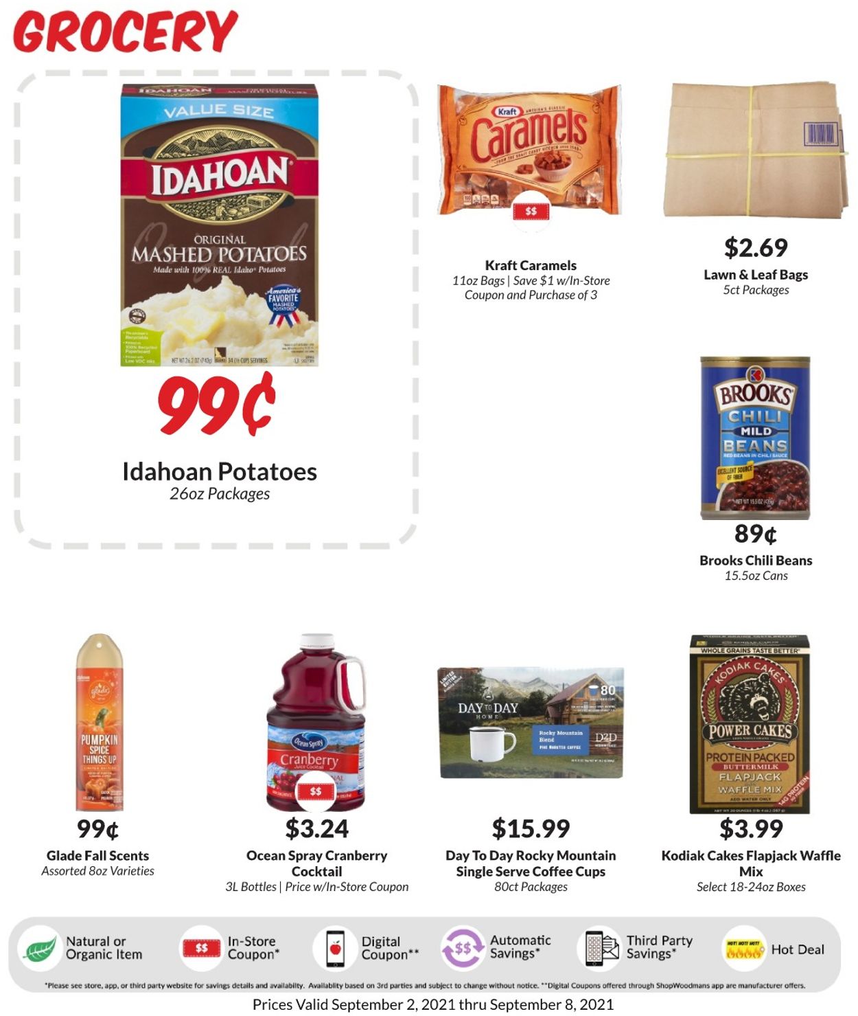 Woodman's Market Ad from 09/02/2021