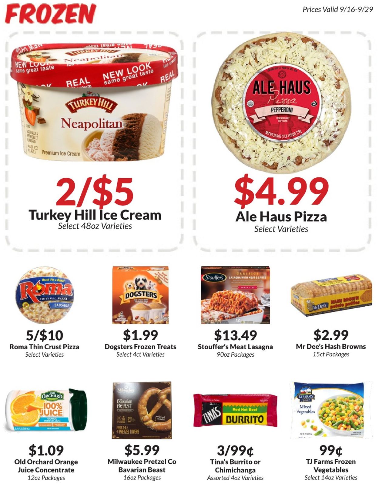 Woodman's Market Ad from 09/16/2021