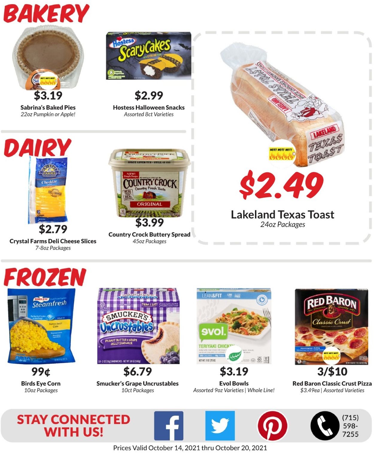 Woodman's Market Ad from 10/14/2021