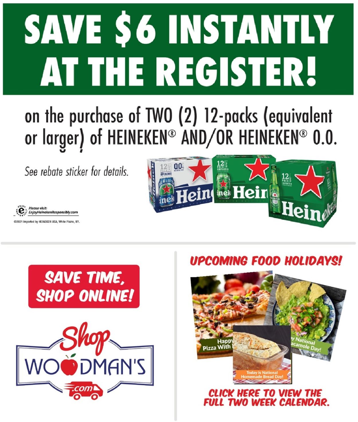 Woodman's Market Ad from 11/11/2021