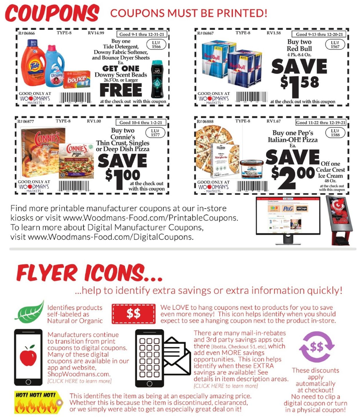 Woodman's Market Ad from 12/09/2021