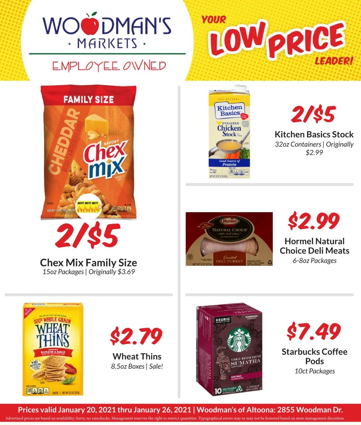 Woodman's Market Ad from 01/20/2022