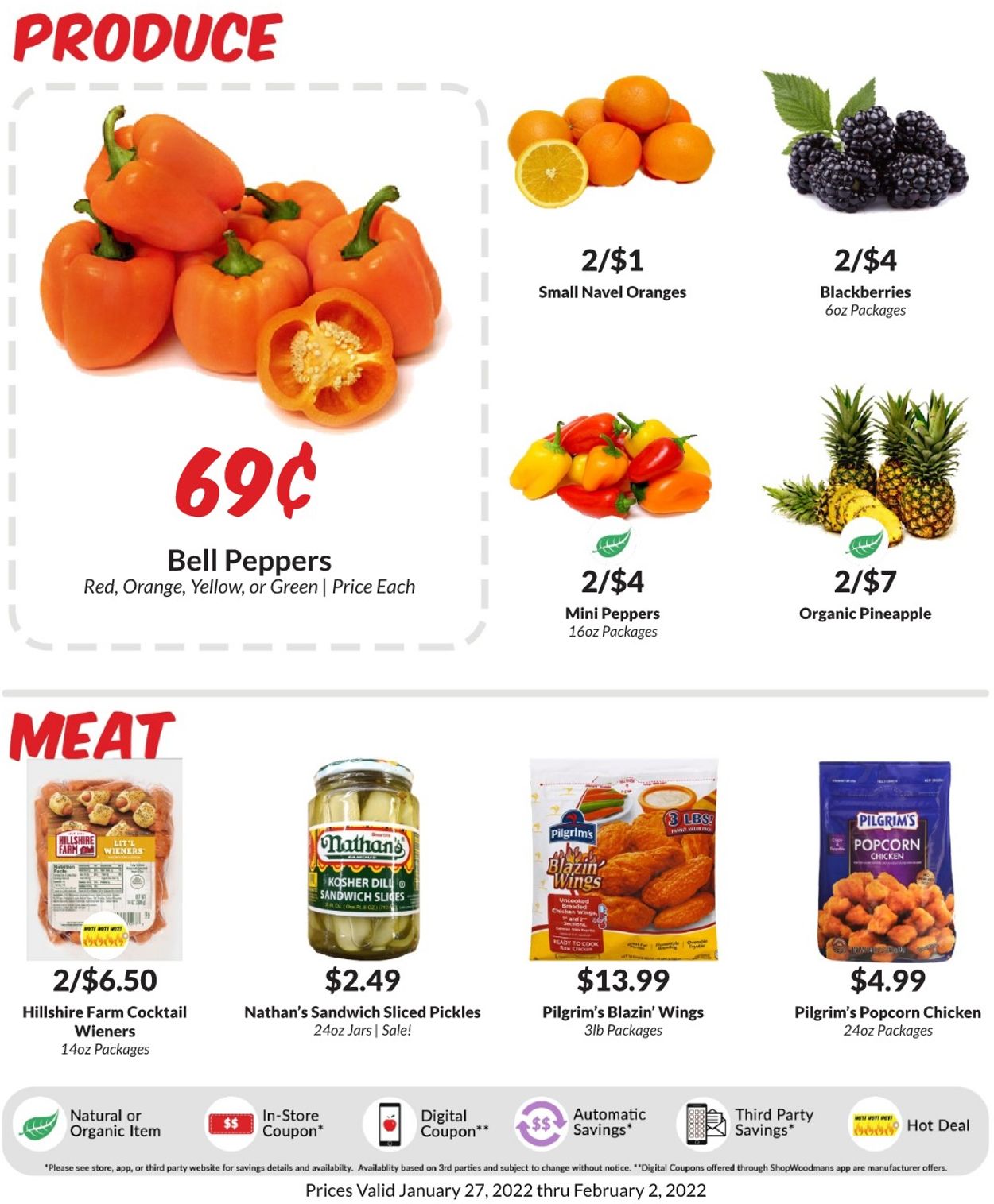 Woodman's Market Ad from 01/27/2022