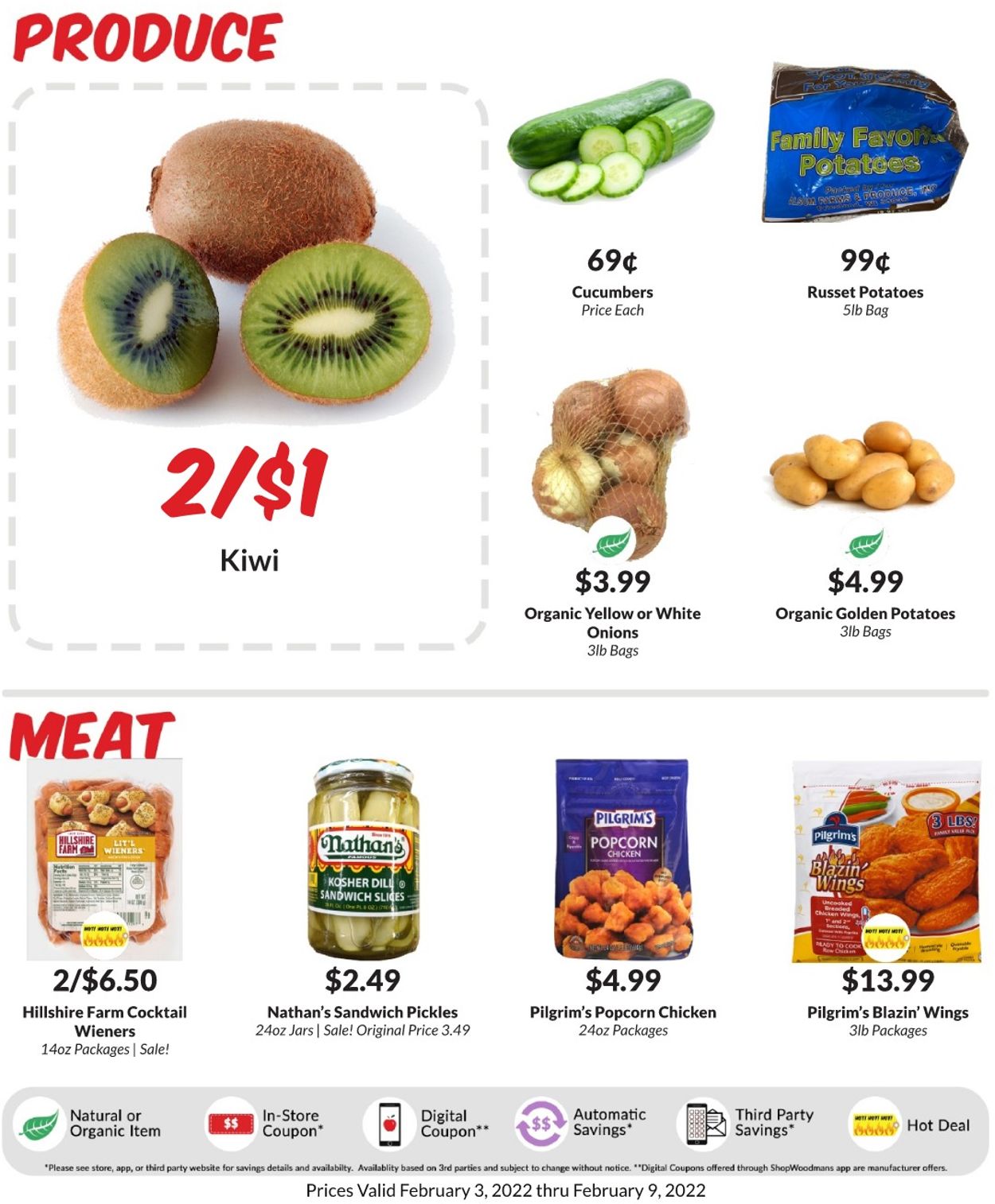 Woodman's Market Ad from 02/03/2022