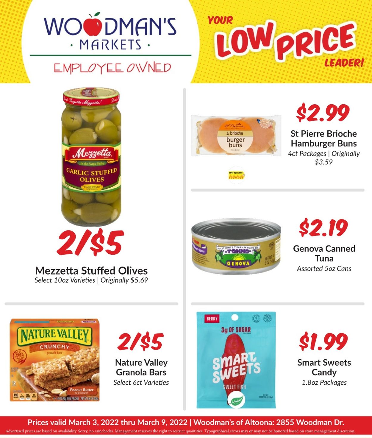 Woodman's Market Ad from 03/03/2022