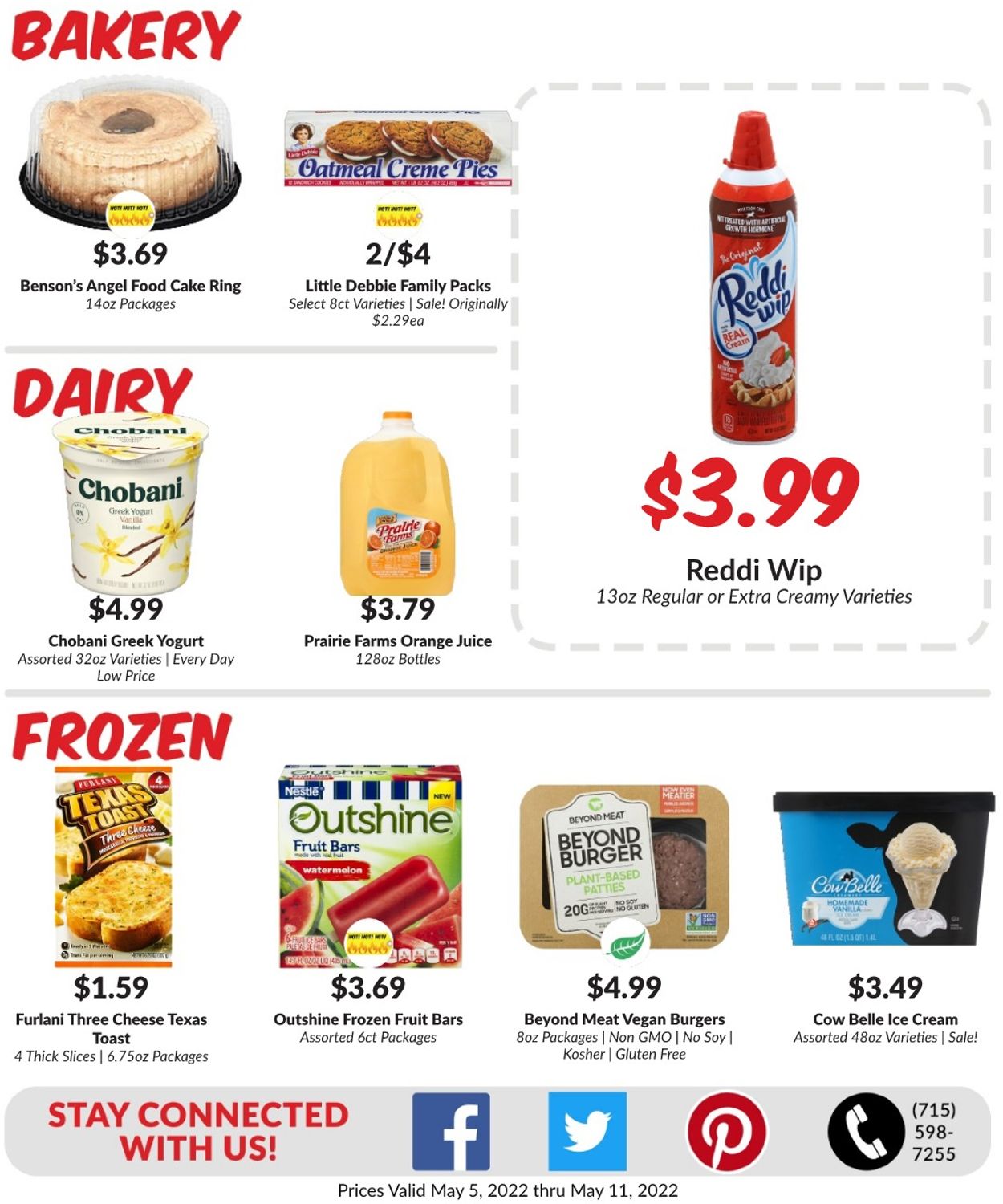 Woodman's Market Ad from 05/05/2022
