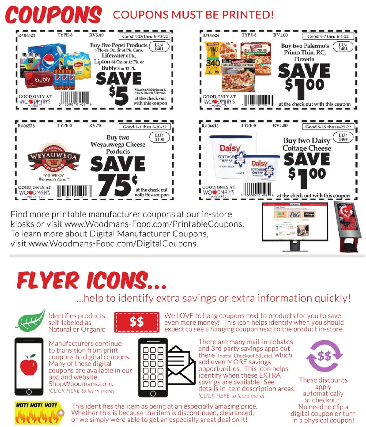 Woodman's Market Ad from 05/26/2022
