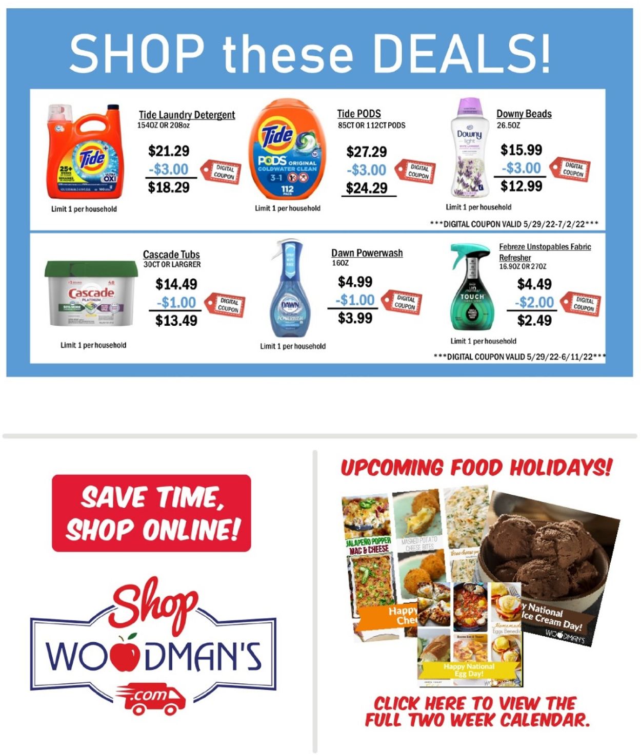Woodman's Market Ad from 06/02/2022