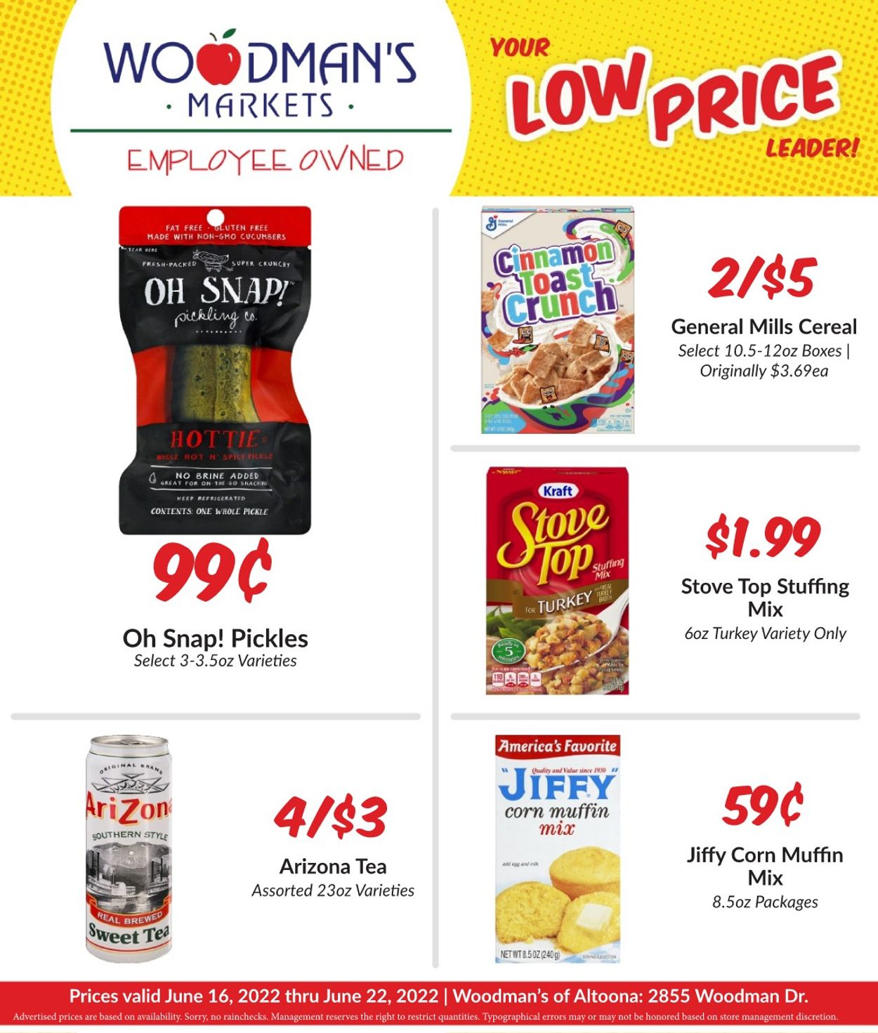 Woodman's Market Ad from 06/16/2022