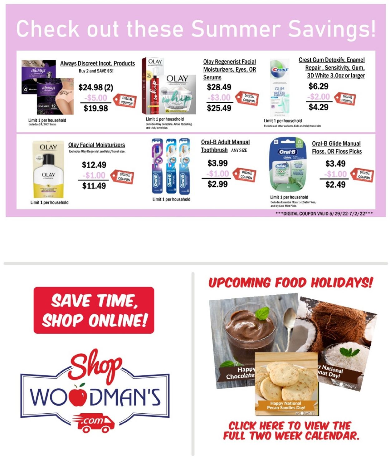 Woodman's Market Ad from 06/23/2022