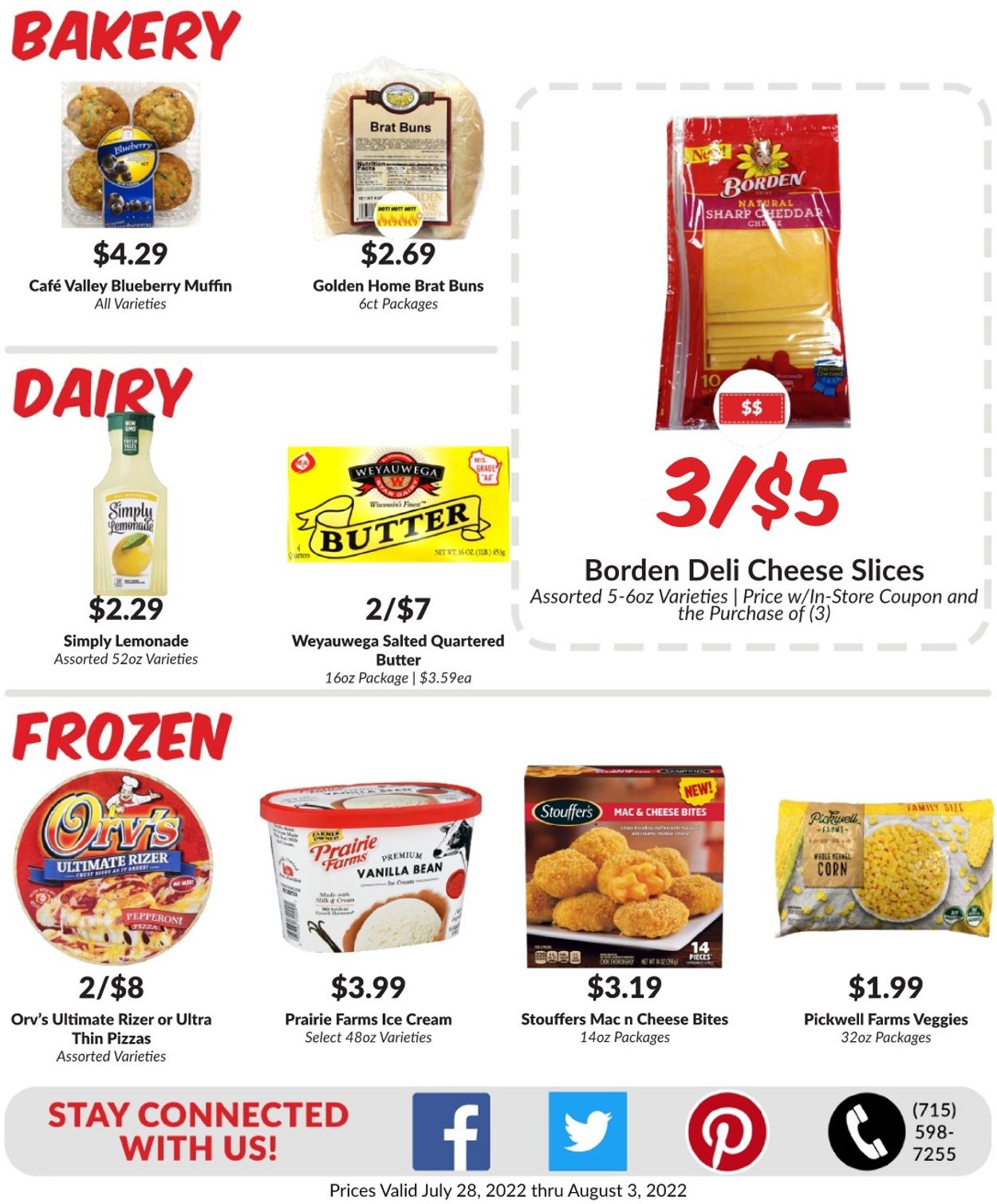Woodman's Market Ad from 07/28/2022
