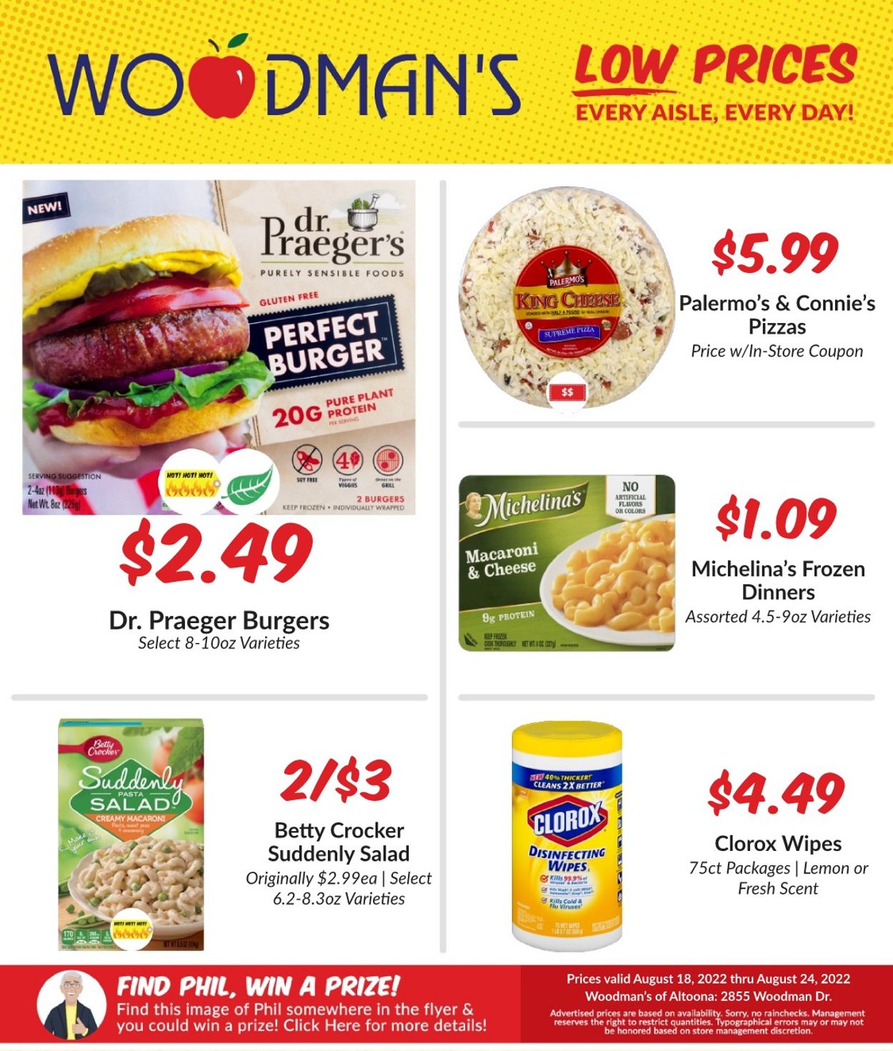 Woodman's Market Ad from 08/18/2022
