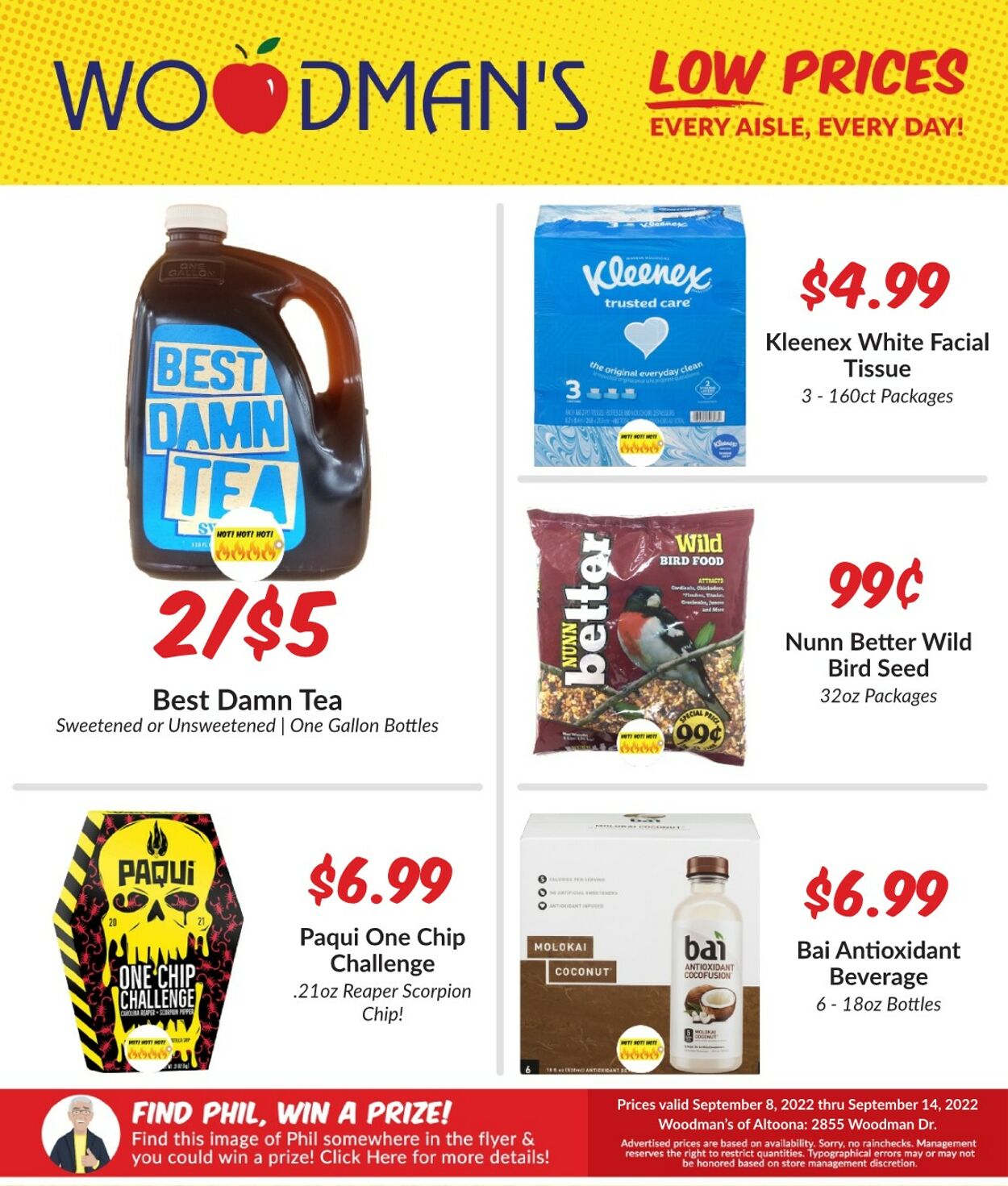 Woodman's Market Ad from 09/08/2022