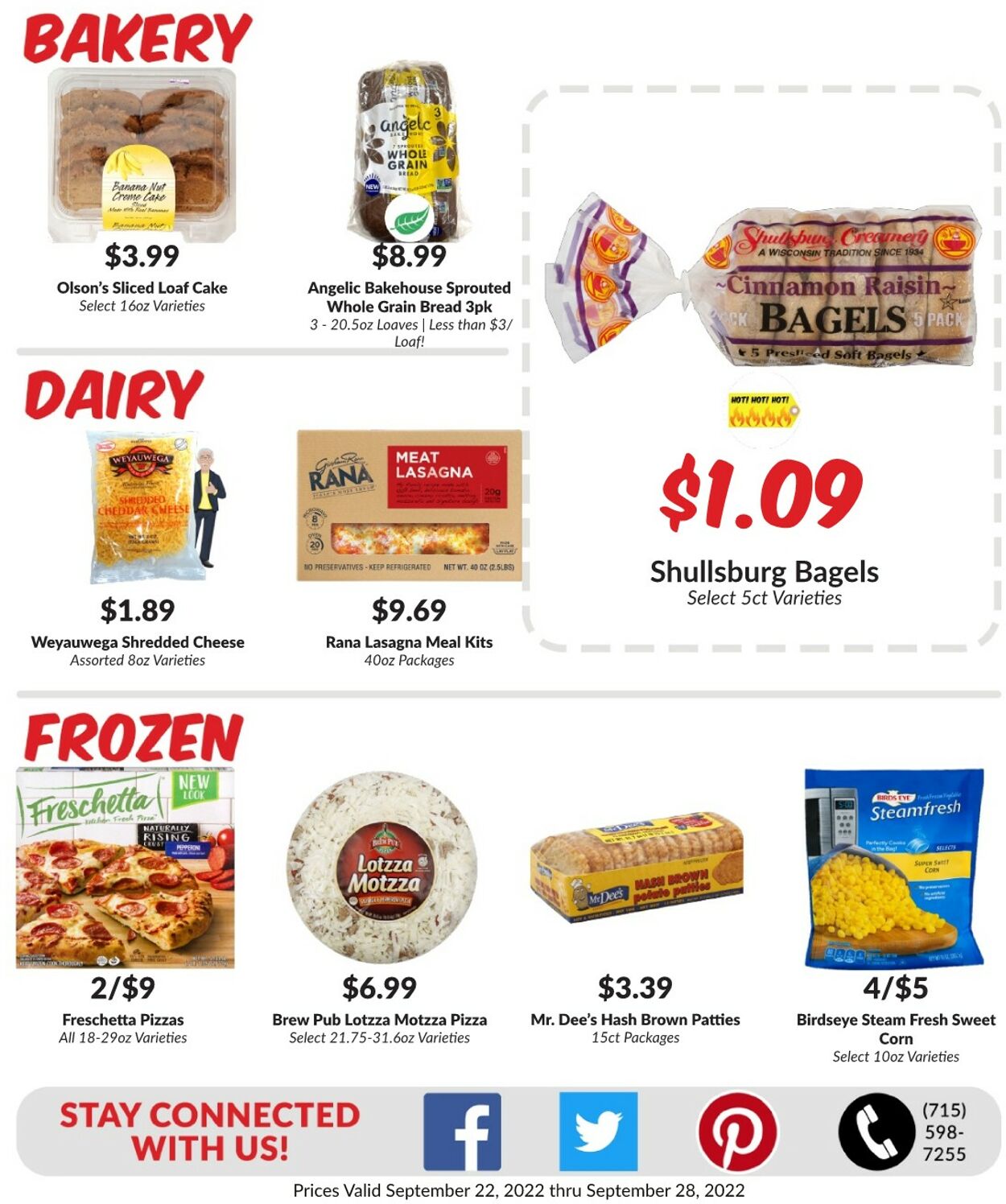 Woodman's Market Ad from 09/22/2022