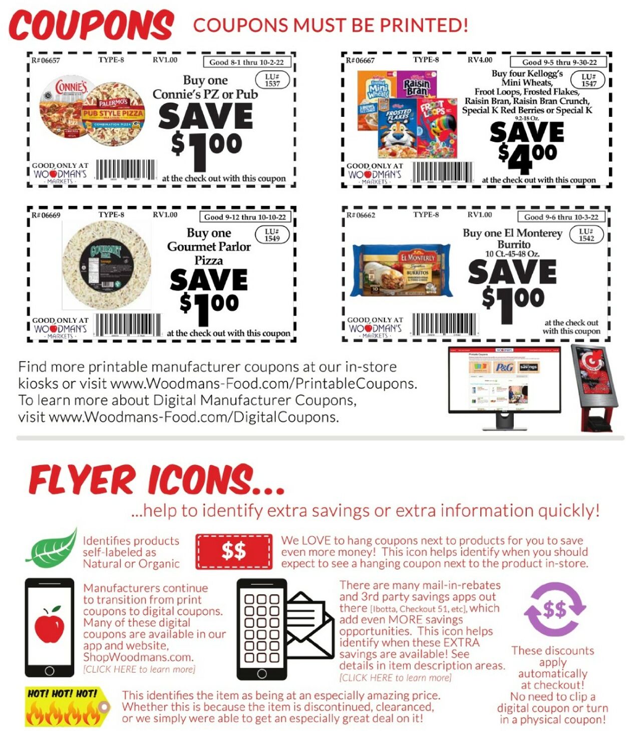 Woodman's Market Ad from 09/22/2022