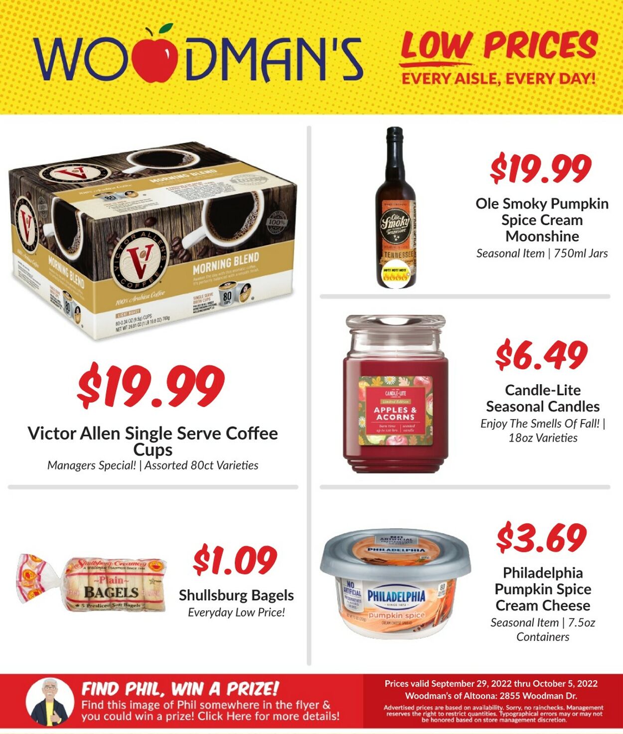 Woodman's Market Ad from 09/29/2022