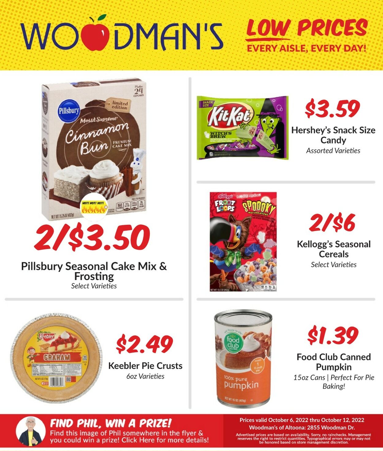 Woodman's Market Ad from 10/06/2022