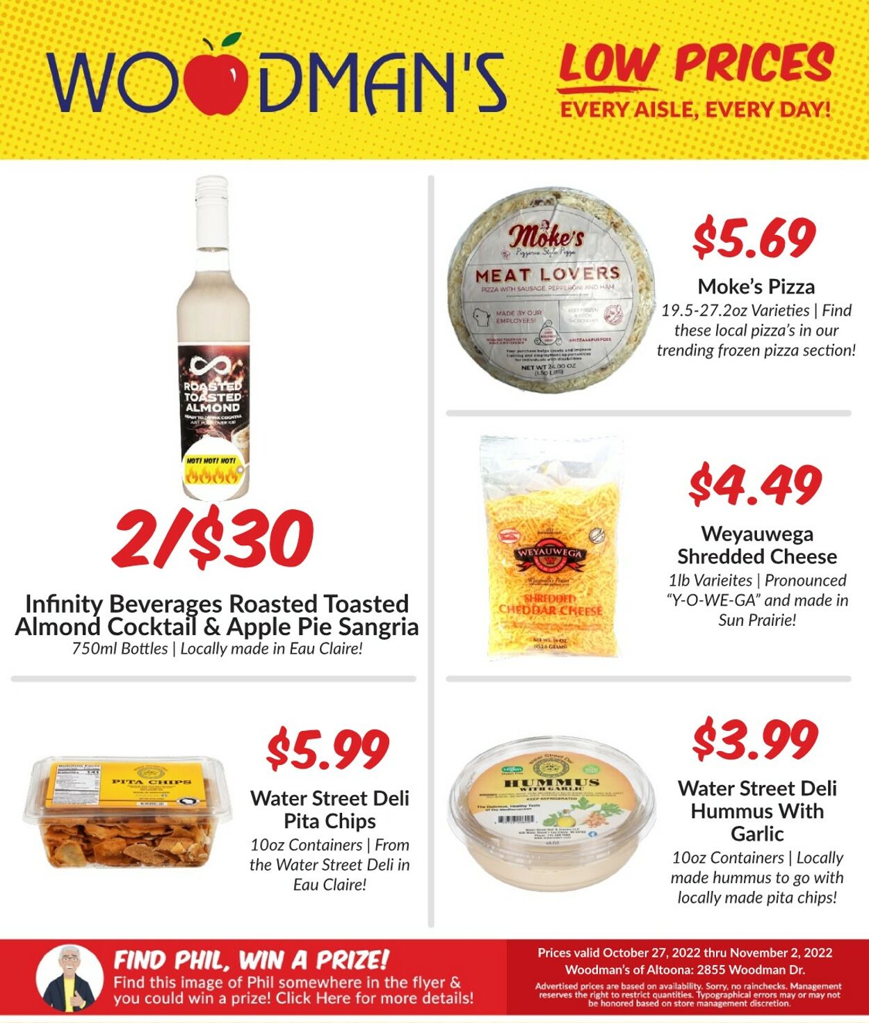 Woodman's Market Ad from 10/27/2022