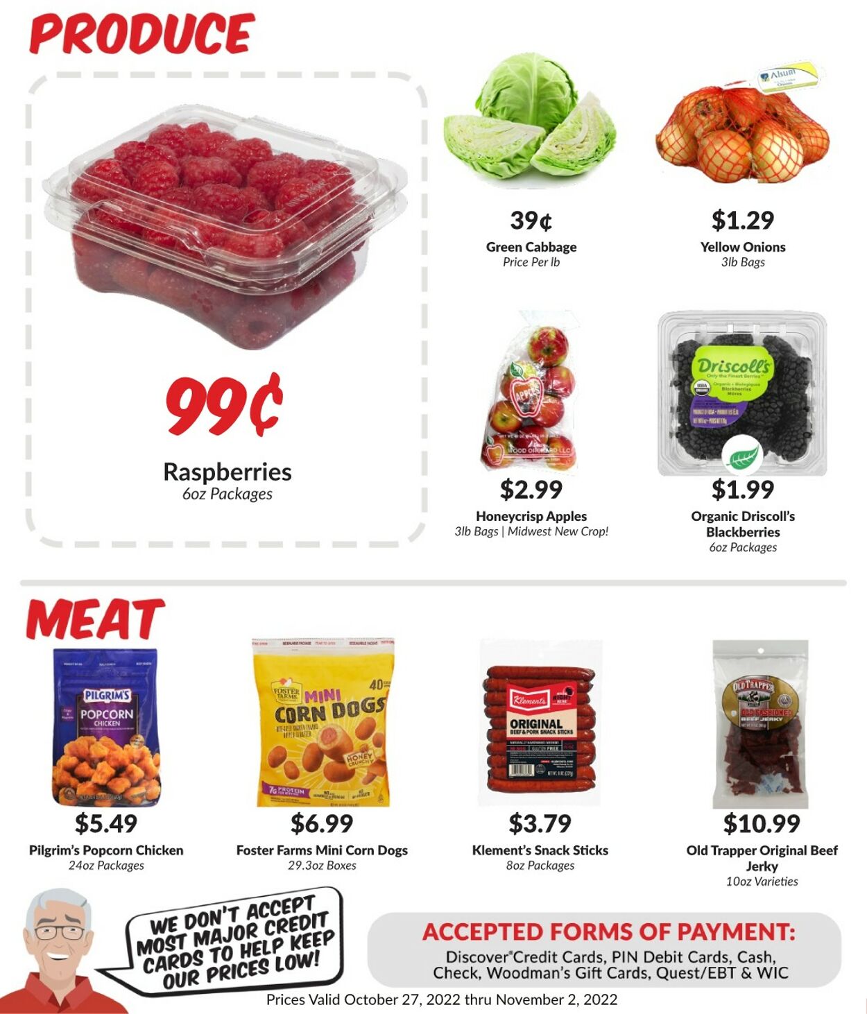 Woodman's Market Ad from 10/27/2022