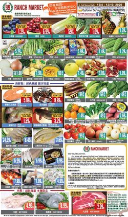 Catalogue 99 Ranch - Weekend Ad from 12/04/2020