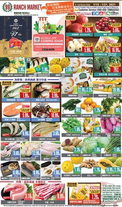 Catalogue 99 Ranch - Weekend Ad from 01/15/2021
