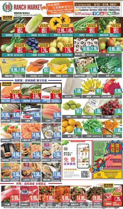 Catalogue 99 Ranch - Weekend Ad from 03/12/2021