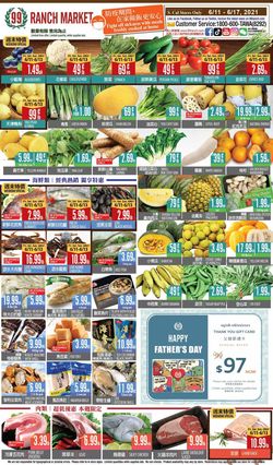 Catalogue 99 Ranch - Weekend Ad from 06/11/2021