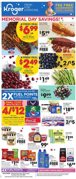 Catalogue Kroger from 05/20/2020