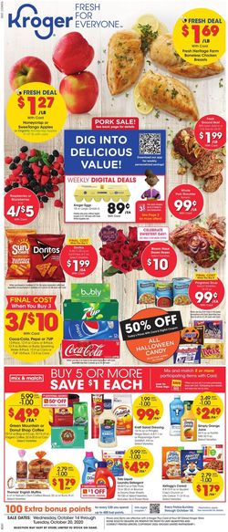 Catalogue Kroger from 10/14/2020