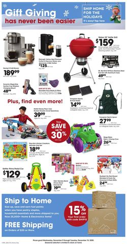 Catalogue Kroger Christmas 2020 from 12/09/2020