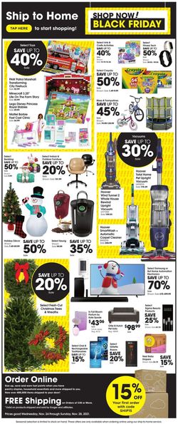 Catalogue Kroger BLACK FRIDAY AD 2021 from 11/24/2021