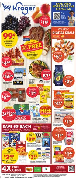 Catalogue Kroger from 04/06/2022
