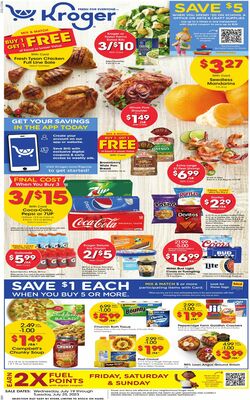 Catalogue Kroger from 07/19/2023