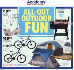 Catalogue Academy Sports from 04/20/2020