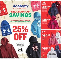 Catalogue Academy Sports from 11/16/2020