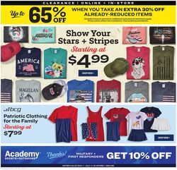 Catalogue Academy Sports from 05/23/2022