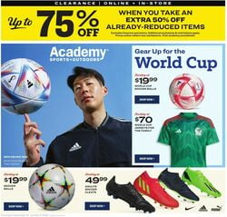 Current weekly ad Academy Sports