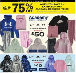 Catalogue Academy Sports from 09/12/2022