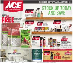 Catalogue Ace Hardware from 08/01/2022